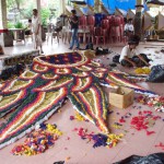 Vorbereitungen für ein Fest auf Bali