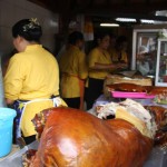 Das Babi Guling Gericht in Ubud ist über die Grenzen bekannt...